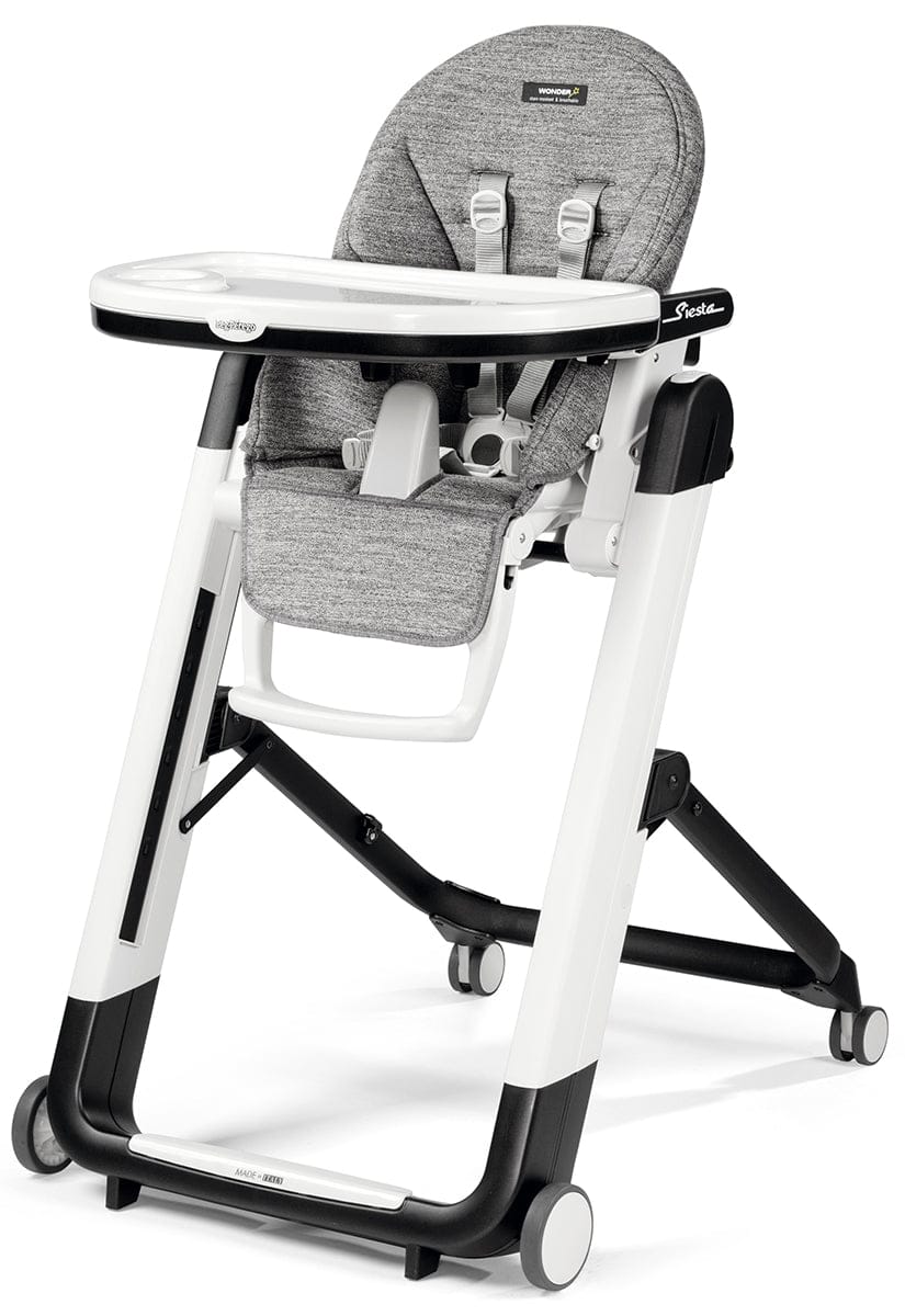 PEG Siesta High Chair - Wonder Grey (Stain Resistant Fabric) - IMSIESNA03WD53