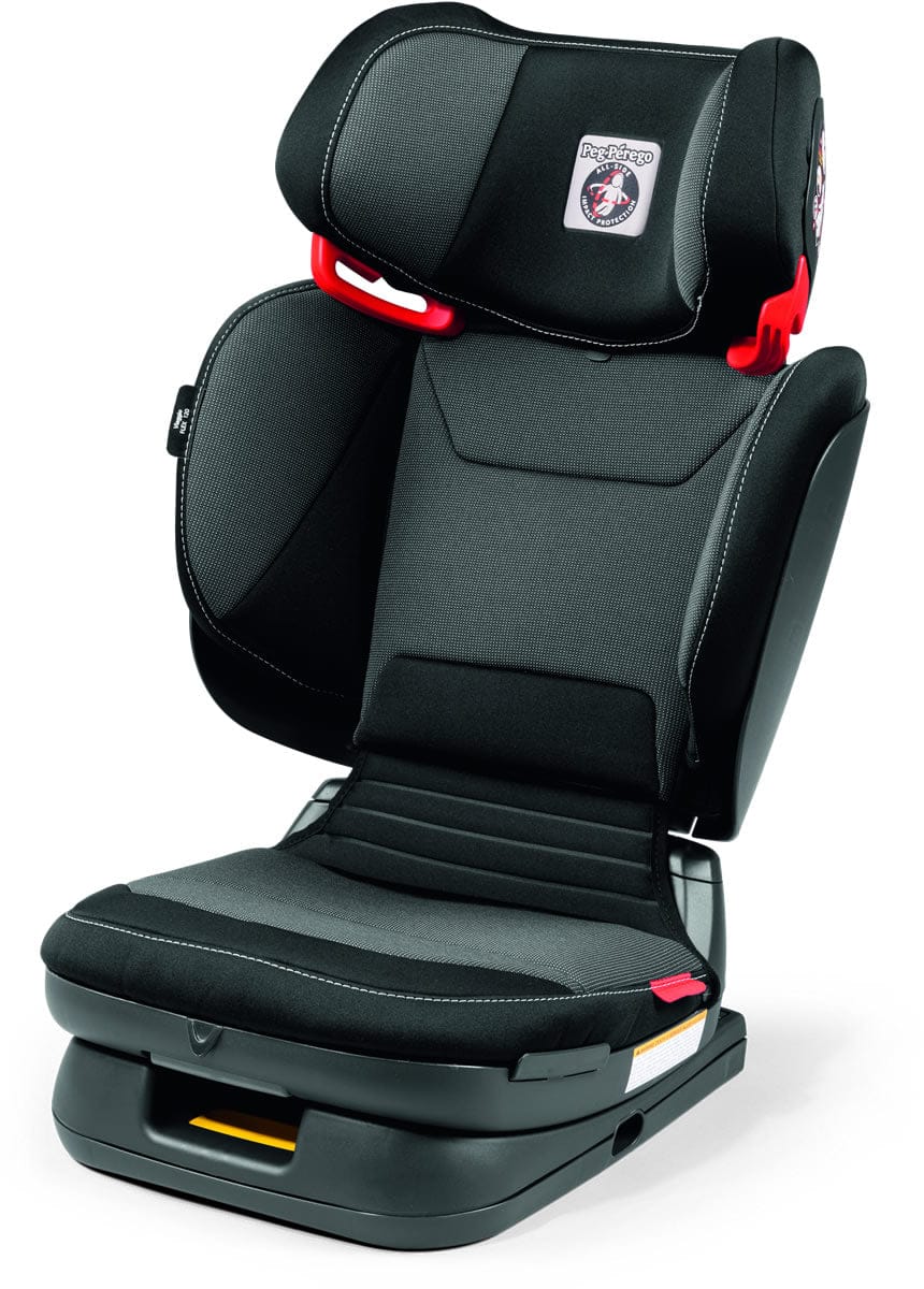 PEG Viaggio Flex 120 Highback Belt-Positioning Booster Car Seat - Crystal Black - IMVF00US35DP53DX13