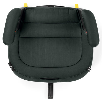 Top view of Peg Perego Viaggio Shuttle 120 booster car seat in black