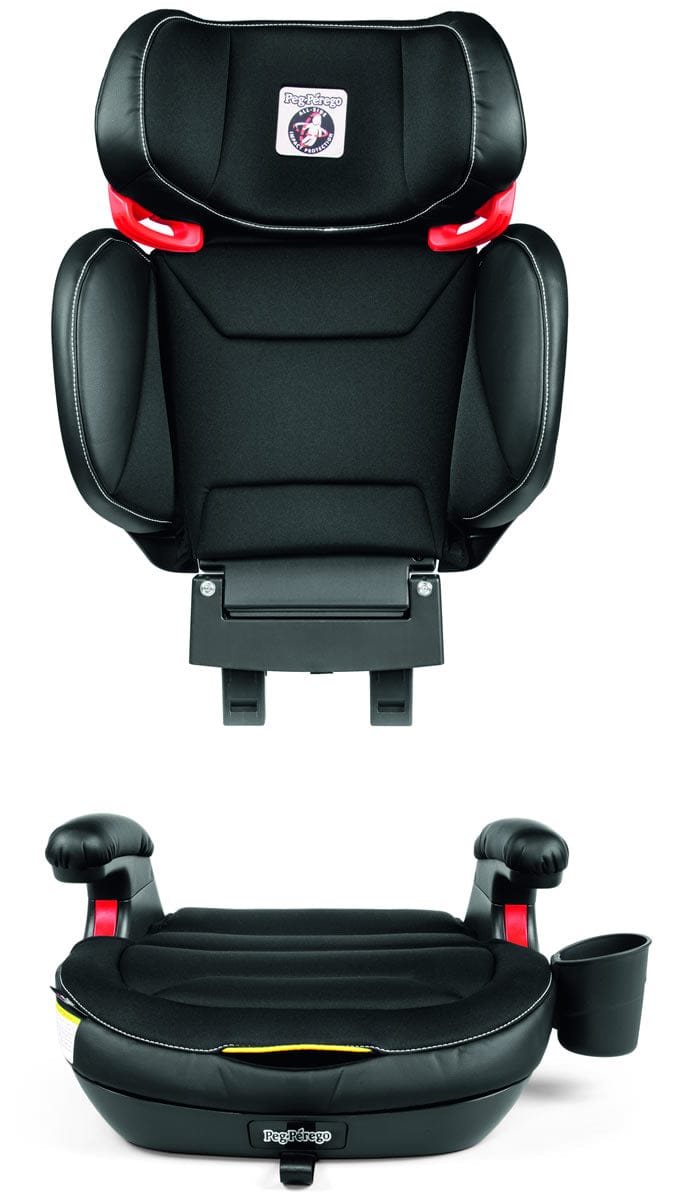 PEG Viaggio Shuttle Plus 120 Belt Positioning Booster Car Seat - Licorice - IMVS01US35BL13DX13