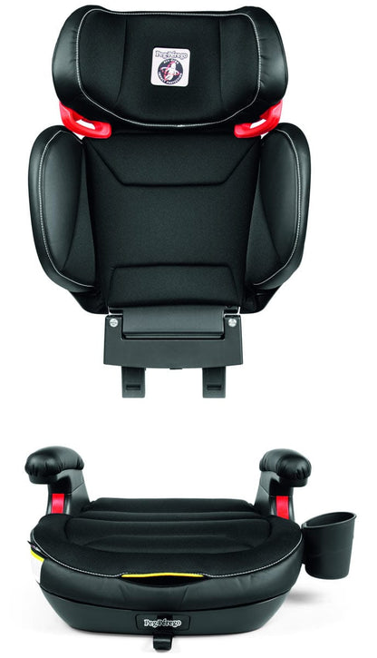 PEG Viaggio Shuttle Plus 120 Belt Positioning Booster Car Seat - Licorice - IMVS01US35BL13DX13