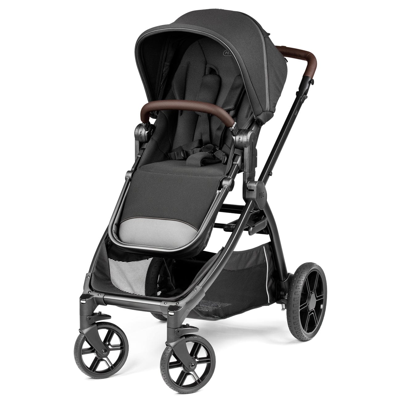 PEG YPSI Single-to-Double Stroller 2025 - True Black - IP38000000MO13