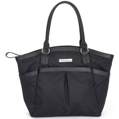 Perry Mackin Harper Diaper Bag in Black - HARPERBLACK