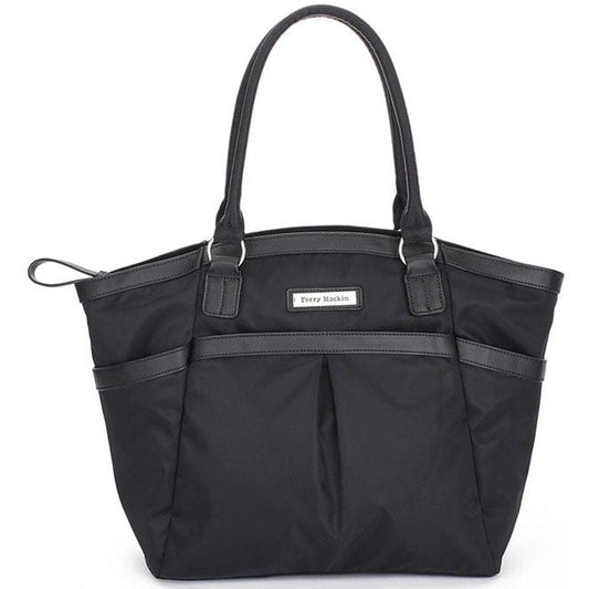Perry Mackin Harper Diaper Bag in Black - HARPERBLACK