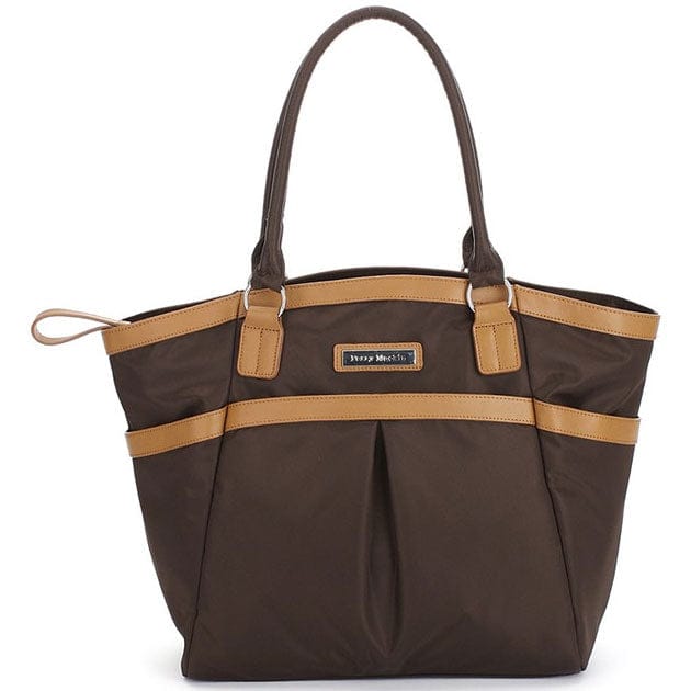 Perry Mackin Harper Diaper Bag in Brown - HARPERBROWN
