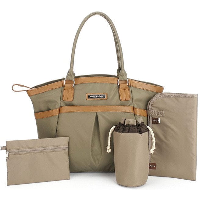 Perry Mackin Harper Diaper Bag in Olive - HARPEROLV