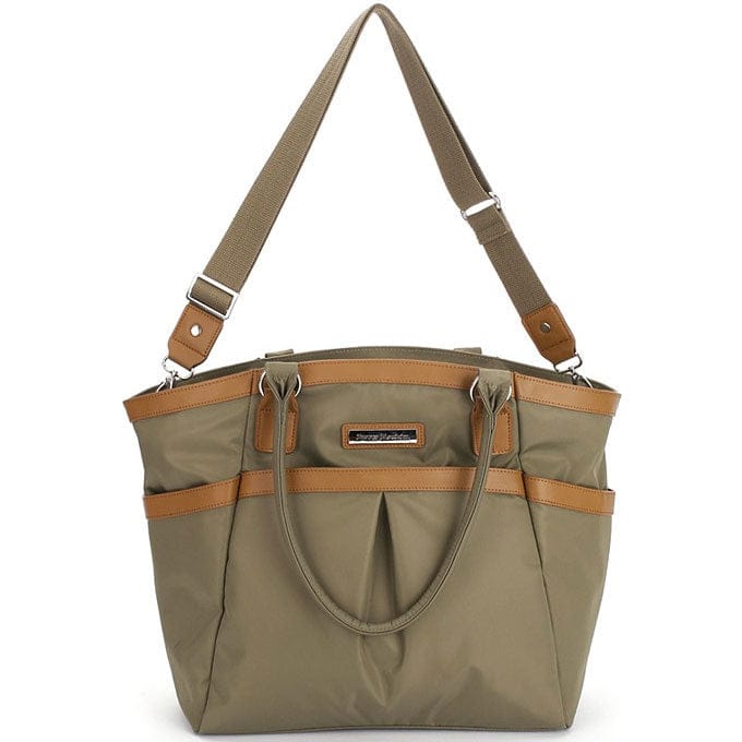 Perry Mackin Harper Diaper Bag in Olive - HARPEROLV