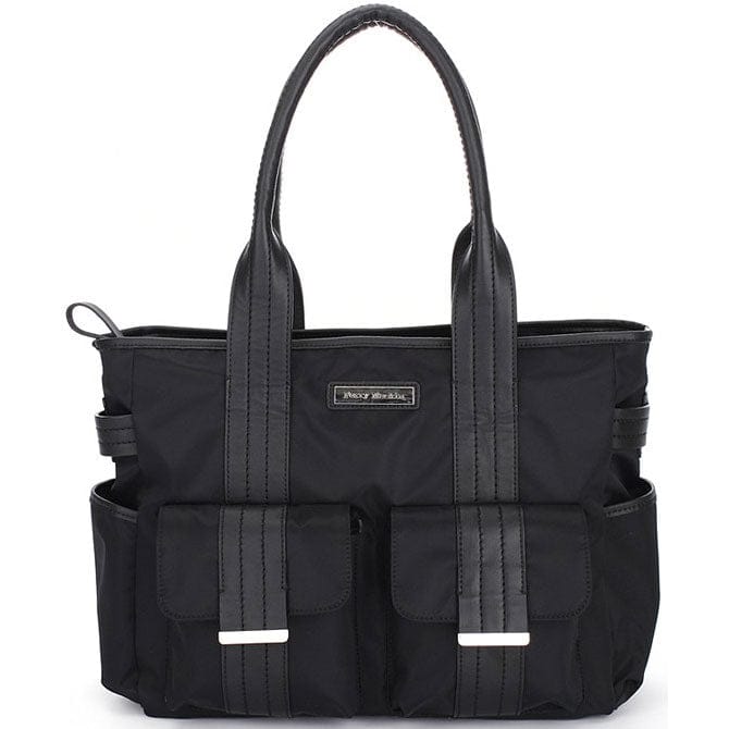 Perry Mackin Zoey Diaper Bag in Black - 1002BLK
