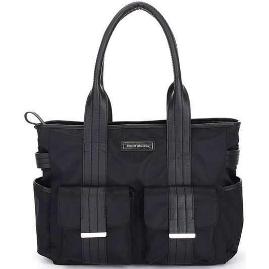 Perry Mackin Zoey Diaper Bag in Black - 1002BLK