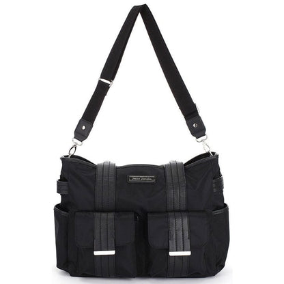 Perry Mackin Zoey Diaper Bag in Black - 1002BLK