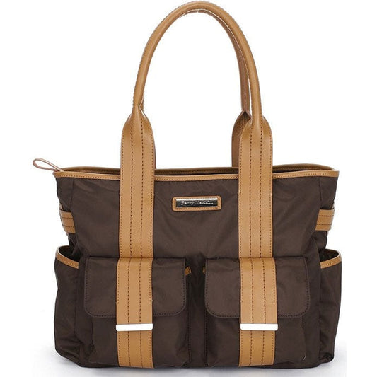 Perry Mackin Zoey Diaper Bag in Brown - ZOEYBROWN