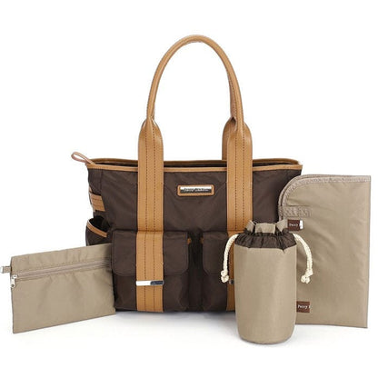 Perry Mackin Zoey Diaper Bag in Brown - ZOEYBROWN