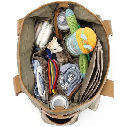 Perry Mackin Zoey Diaper Bag in Olive - 1002OLV