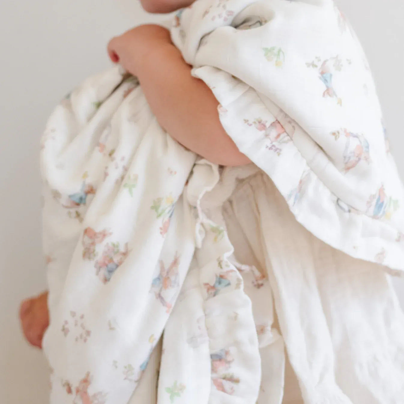 Saranoni Peter Rabbit Muslin Lush Blanket - Girl