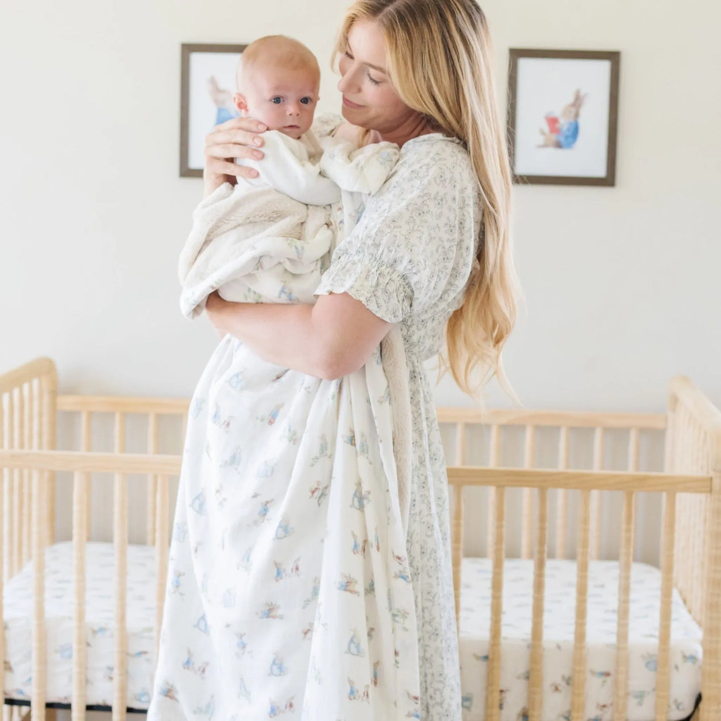 Saranoni Peter Rabbit Crib Sheet - Boy