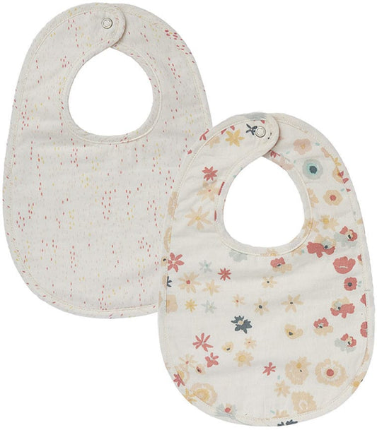 Petit Pehr Bibs, Set of 2 - Meadow / Showers - MSBIM