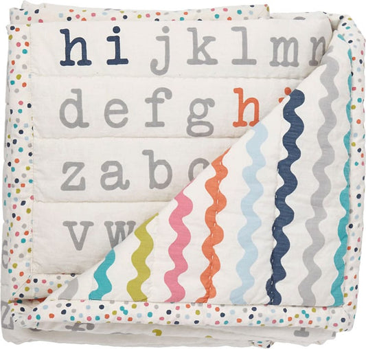Petit Pehr Blanket - Hi Alphabet - HIBKT01