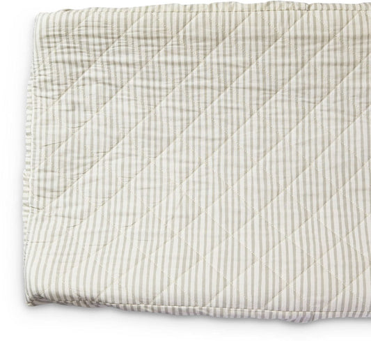 Petit Pehr Changing Pad Cover - Stripes Away Pebble - STPACP03