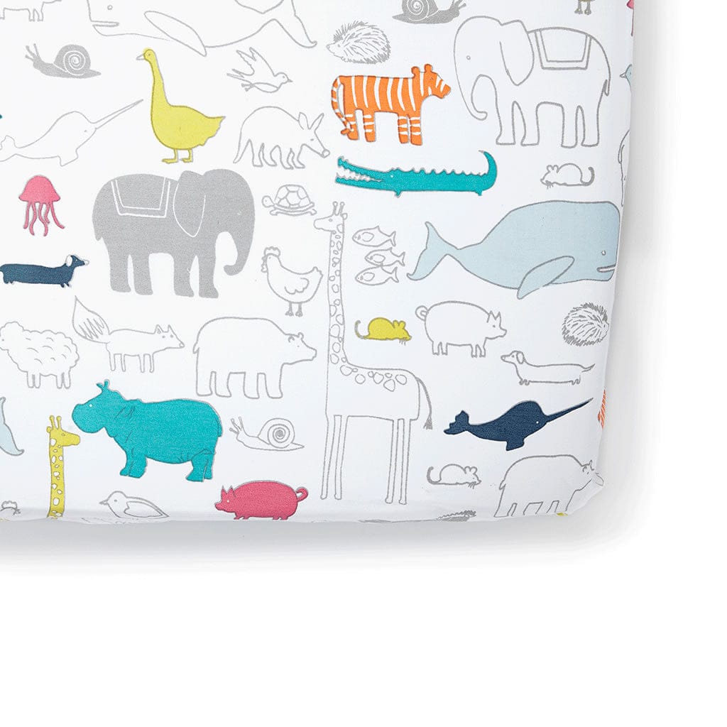 Petit Pehr Crib Sheet - Noah's Ark - NACSM