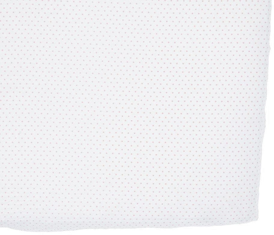 Petit Pehr Crib Sheet - Pin Dot Light Pink - PINCS01