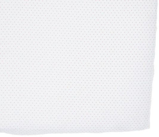 Petit Pehr Crib Sheet - Pin Dot Light Pink
