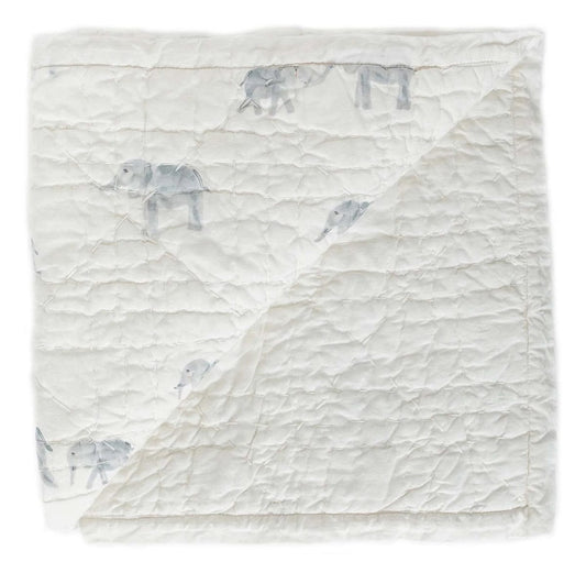 Petit Pehr Follow Me Blanket - Elephant - WCEBKT