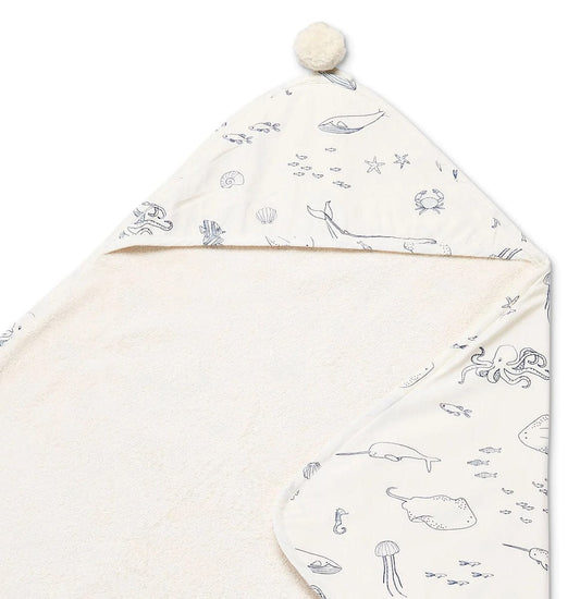 Petit Pehr Hooded Towel - Life Aquatic - laht02