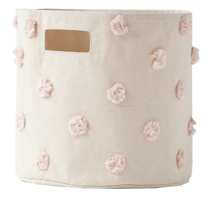Petit Pehr Pom Pom Basket - Bin - Blush - PPB01