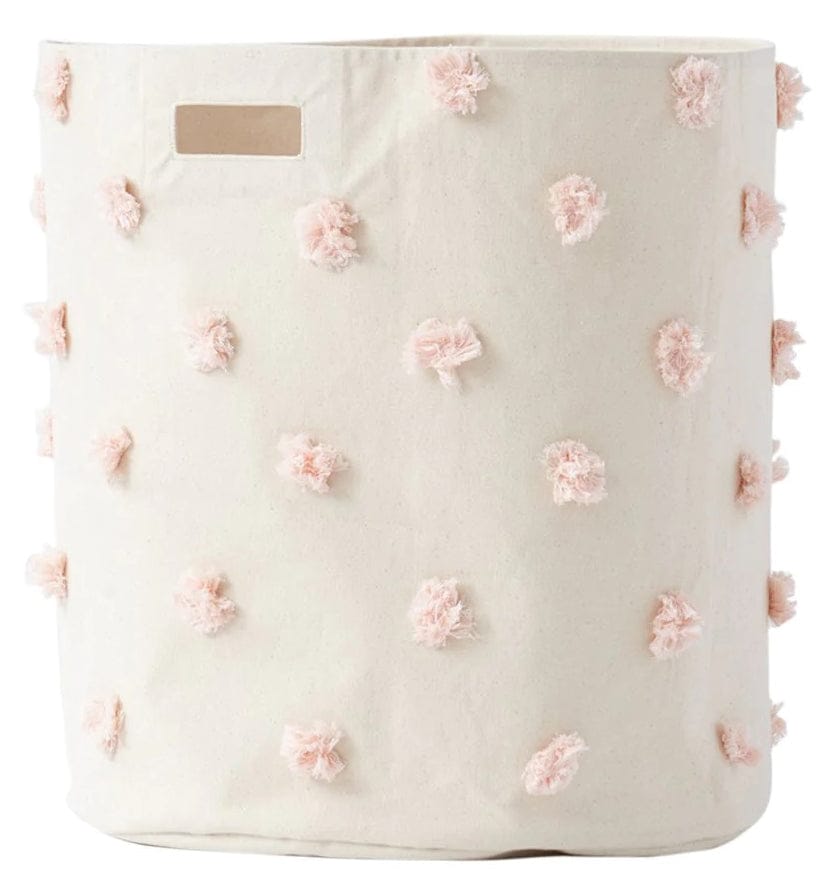 Petit Pehr Pom Pom Basket - Hamper - Blush - PPH01