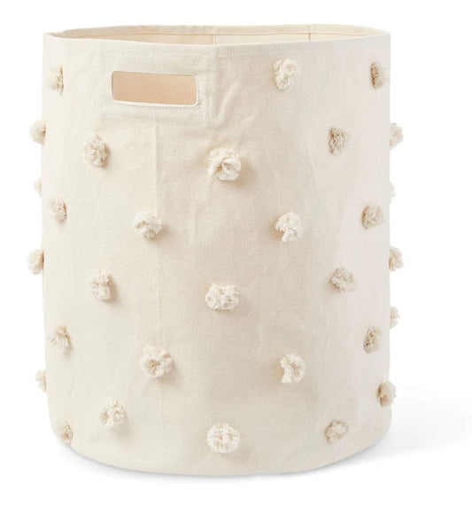 Petit Pehr Pom Pom Basket - Hamper - Natural - PPH07