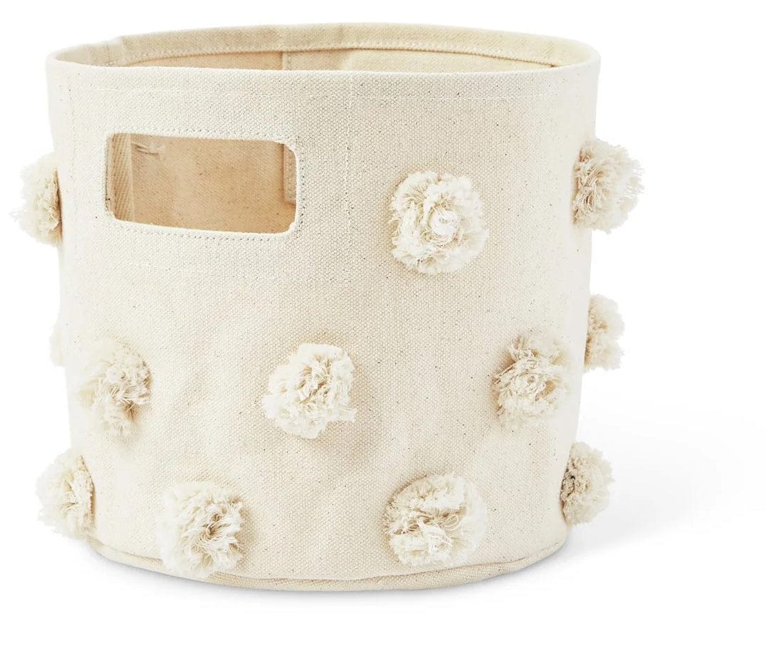 Petit Pehr Pom Pom Basket - Mini - Natural - PPM07