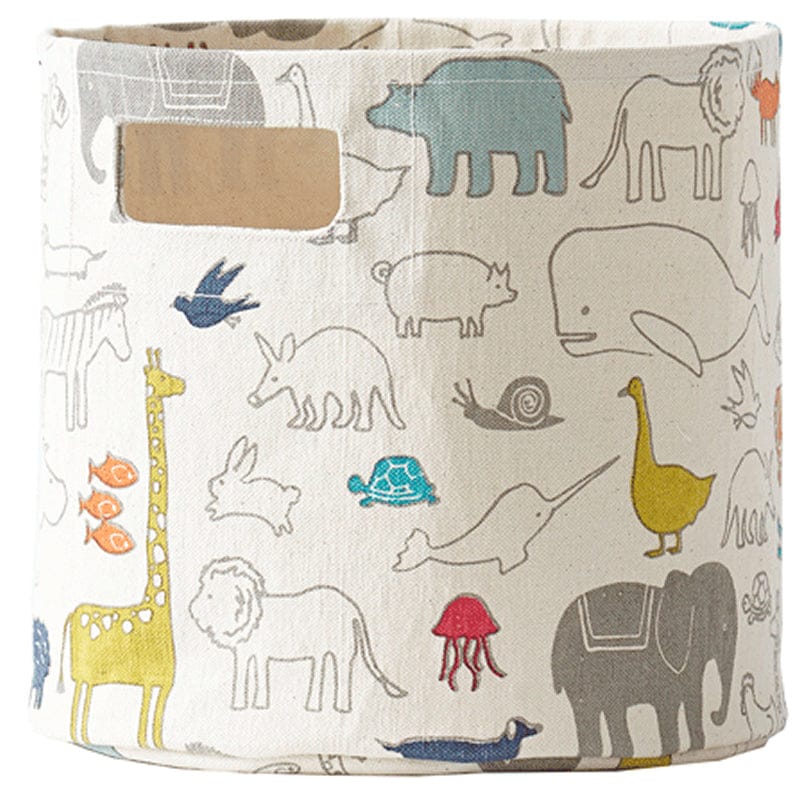 Petit Pehr Pom Pom Pint Storage Basket - Noah's Ark - NAPTM