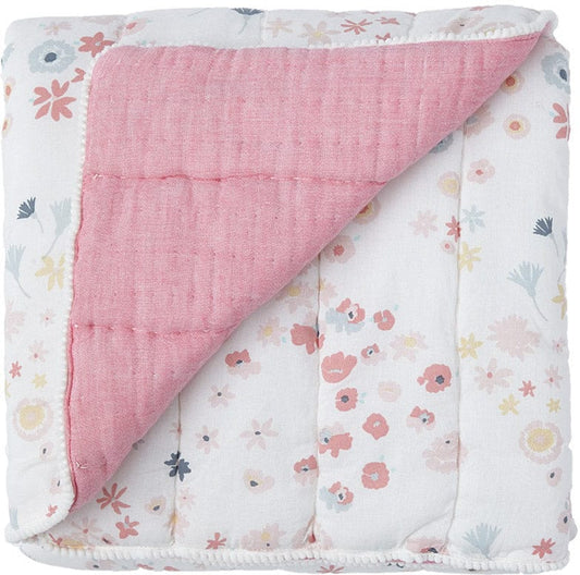Petit Pehr Quilted Blanket - Meadow - MWQBKT