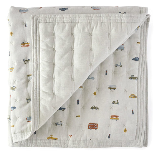 Petit Pehr Quilted Chambray Blanket - Rush Hour - N1031186