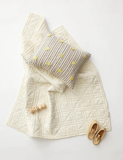 Petit Pehr Stork Baby Blanket - Stork Grey - STBKT03