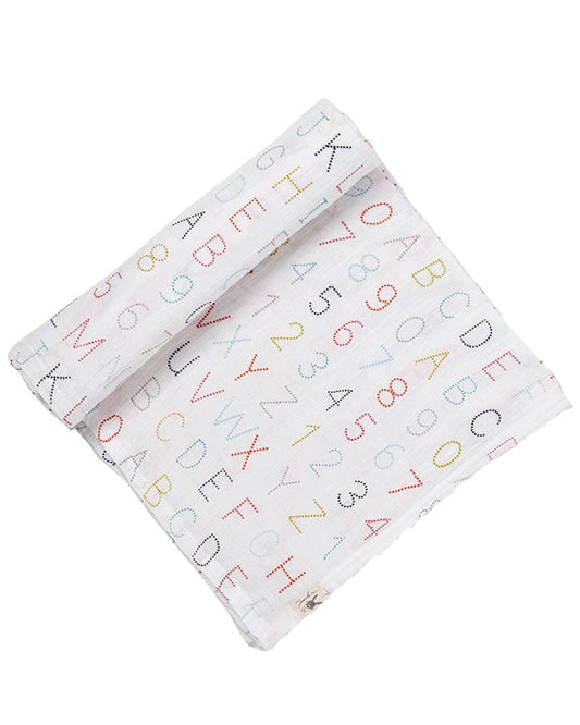 Petit Pehr Wrap Me Up Swaddle - Alphabet - ALPHSW01