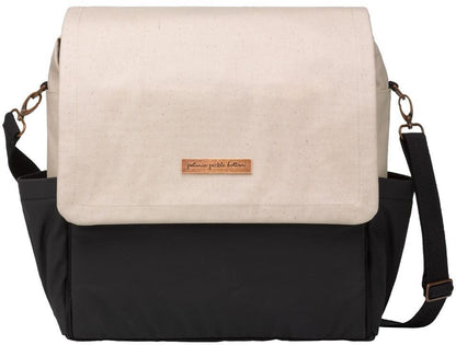 Petunia Pickle Bottom Boxy Backpack Diaper Bag  - Birch/Black - BBCB-523-00