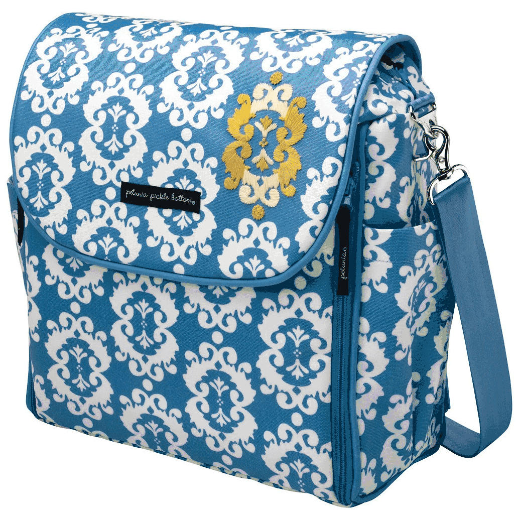 Petunia Pickle Bottom Boxy Backpack Diaper Bag Idyllic Ibiza - PPB-BB-II