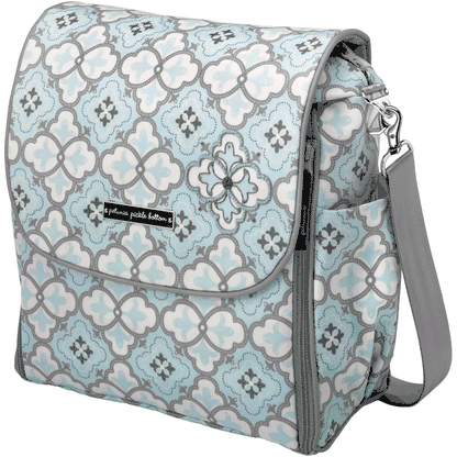 Petunia Pickle Bottom Boxy Backpack Diaper Bag in Classically Crete