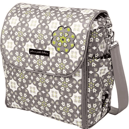 Petunia Pickle Bottom Boxy Backpack Diaper Bag in Misted Marseille
