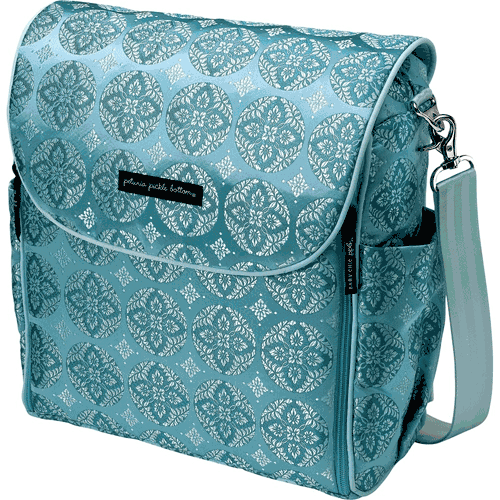 Petunia Pickle Bottom Boxy Backpack Diaper Bag in Oasis Roll - BOXY-BP-OR