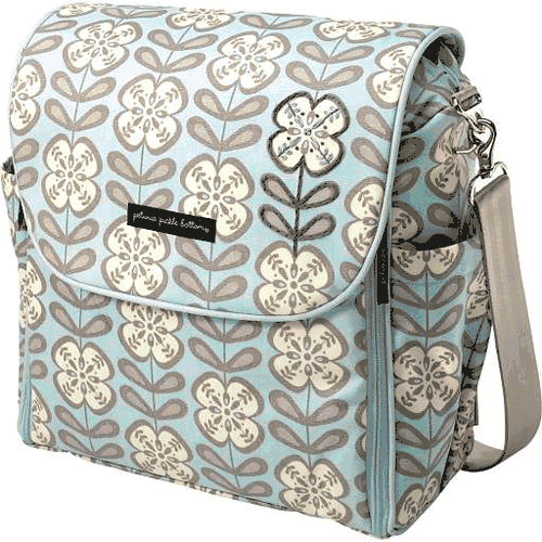 Petunia Pickle Bottom Boxy Backpack Diaper Bag in Peaceful Portofino