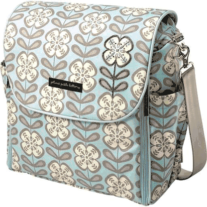 Petunia Pickle Bottom Boxy Backpack Diaper Bag in Peaceful Portofino