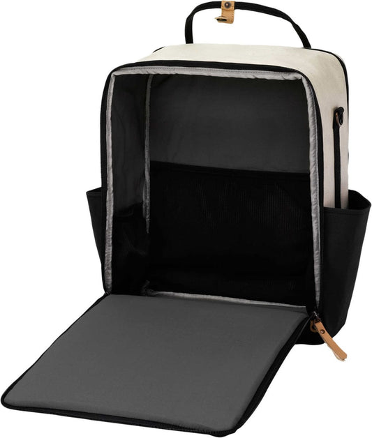 Petunia Pickle Bottom Inter-Mix Backpack Diaper Bag  - Birch/Black - XBCB-523-01