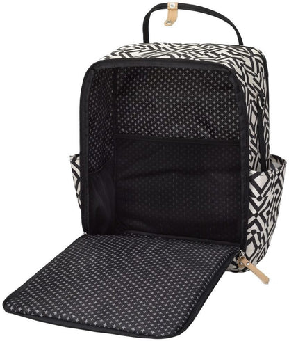 Petunia Pickle Bottom Inter-Mix Backpack Diaper Bag  - Mazes of Milano - XBPO-552-01