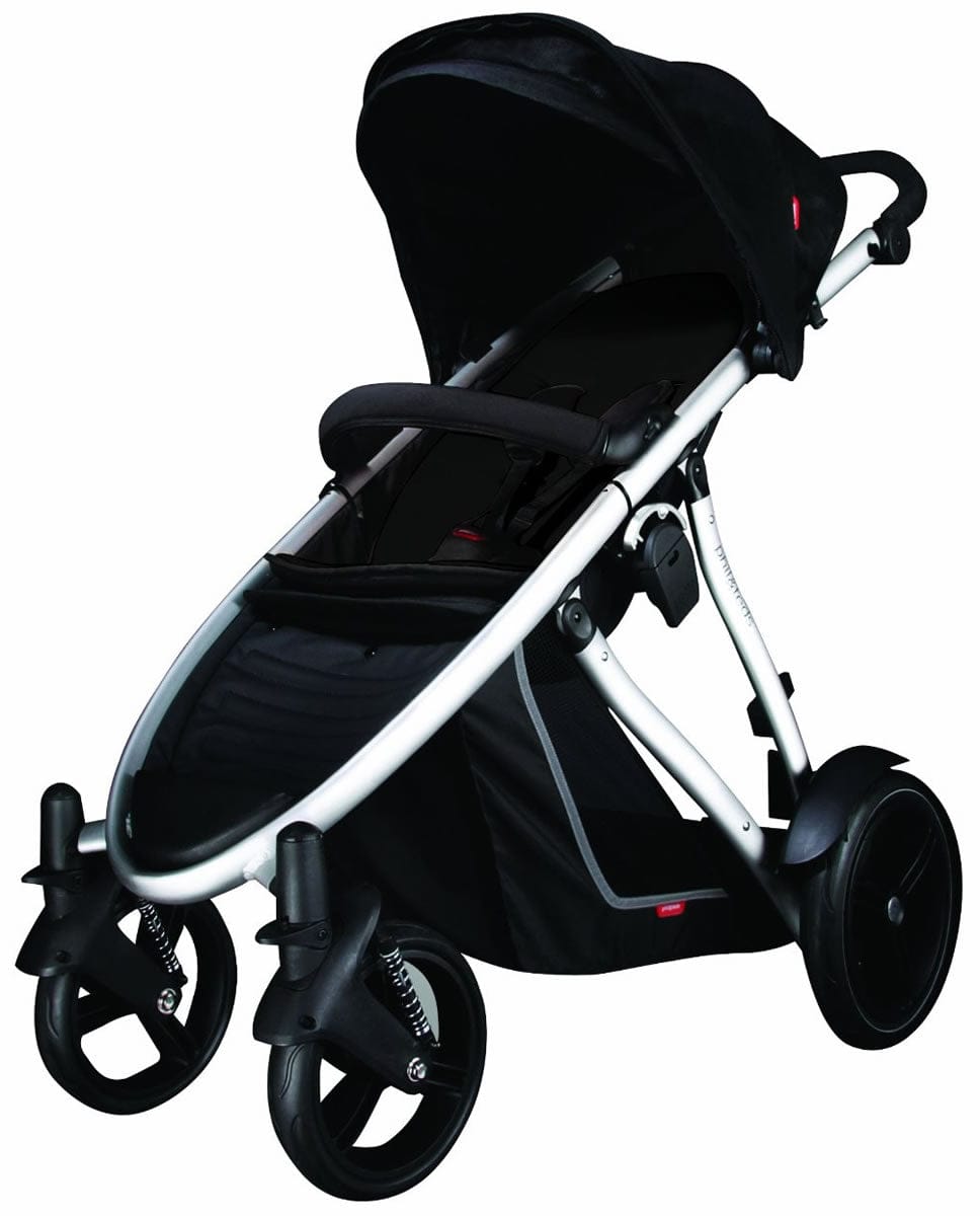 Phil & Ted Verve Buggy Single-to-Double Stroller - Black - VER-V1-5