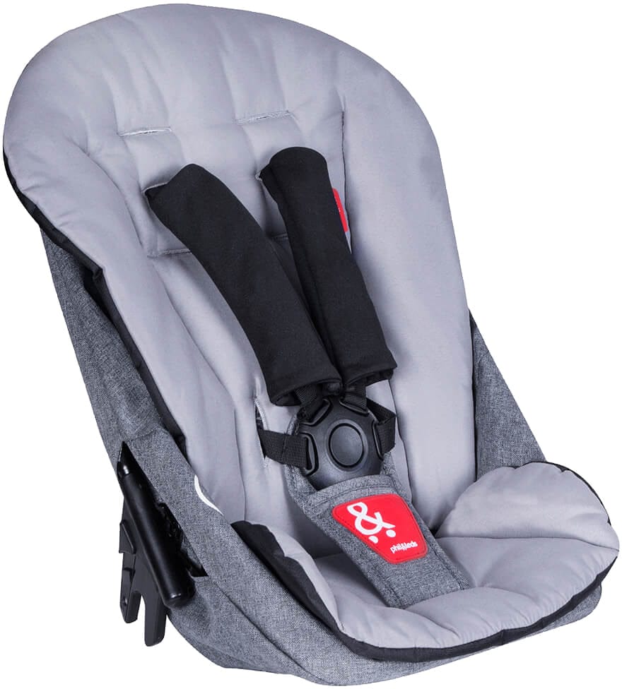 Phil & Teds Dash Double Kit - Grey - DASHDK-V5-7