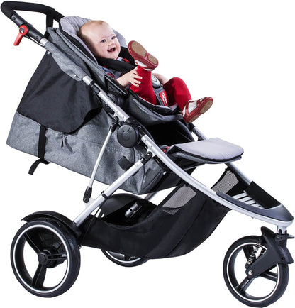 Phil & Teds Dash Double Kit - Grey - DASHDK-V5-7