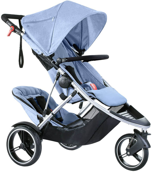 Phil & Teds Dash Double Strollers - phil-teds-dash-double-stroller-family