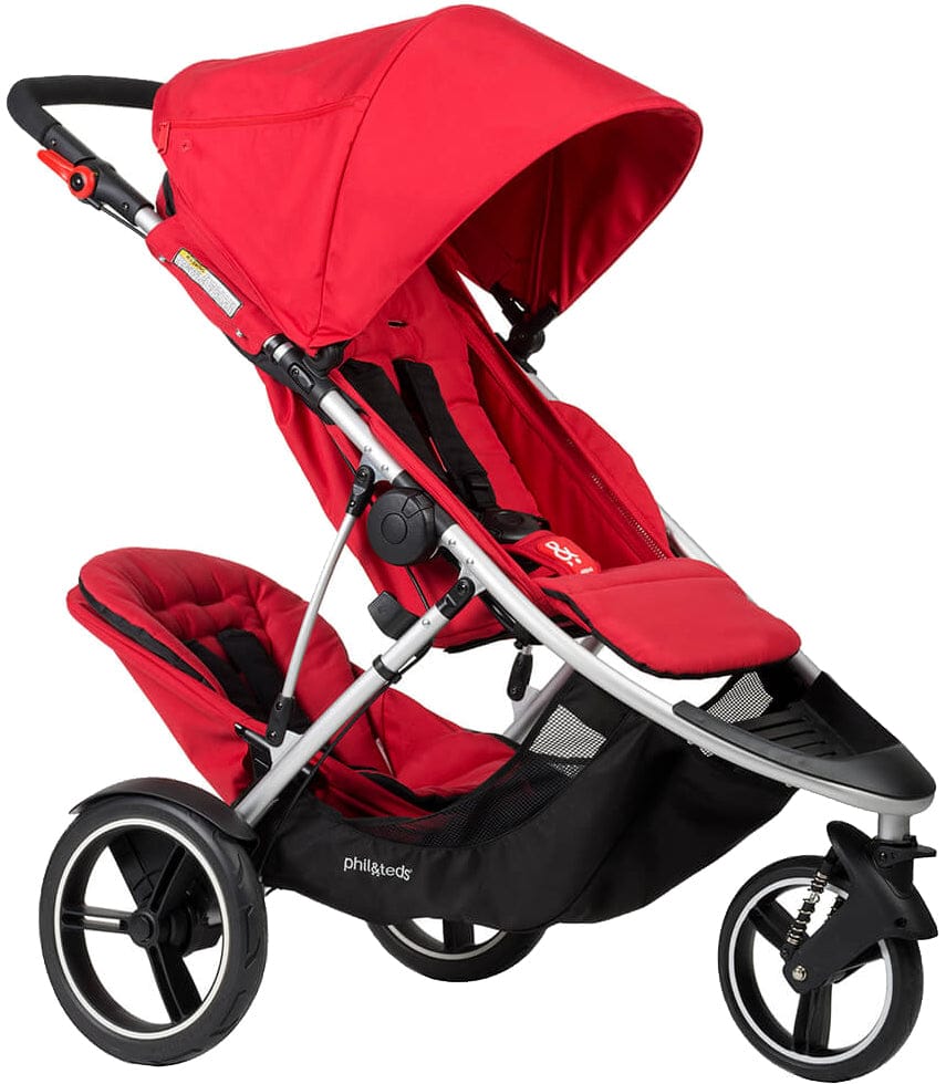 Phil & Teds Dash Stroller - Red - DASH-V5-11